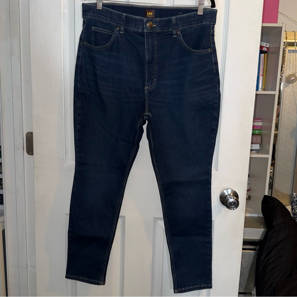 Lee Men's Navy Skinny Jeans